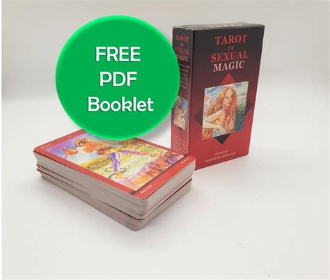 Tarot Of Sexual Magic With Free Pdf Of Booklet With Cards Etsy