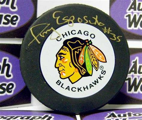 We would like to show you a description here but the site won't allow us. Tony Esposito autographed Hockey Puck (Chicago Black Hawks)