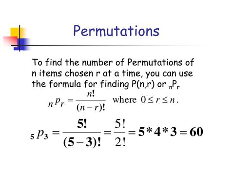 Ppt Permutations And Combinations Powerpoint Presentation Free