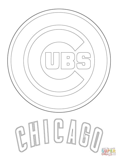 Chicago Cubs Logo Stencil Carinewbi