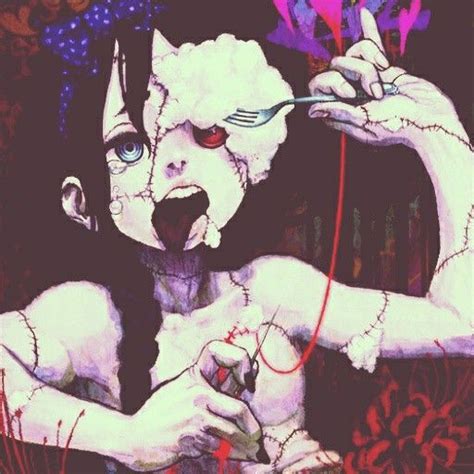 Anime Goreguroerogurogoreanimecreepy Anime Art Dark