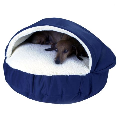 Pet Bed Hooded Dome Cozy Dog Cat Supplies Products Accessories Home