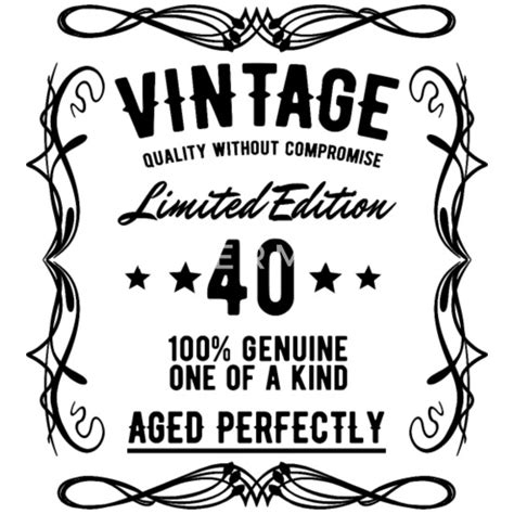 40ste verjaardag 40 jaar vintage cadeau Vrouwen premium Tshirt