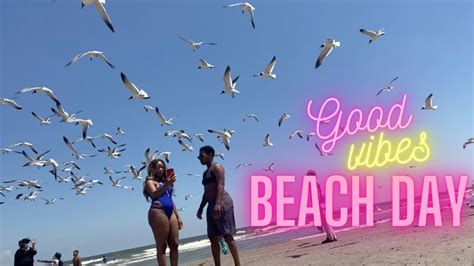 Houston Vlog Part 2 Beach Day In Galveston Why Did She Do This