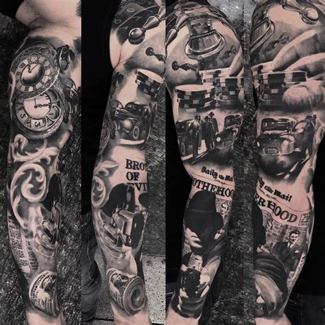50 Best Gangster Tattoos Designs Meanings 2019