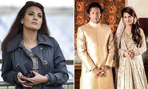 reham khan lifts the lid on her failed ten month marriage to imran daily mail online