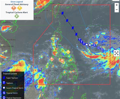 PAGASA Egay May Become A Tropical Storm In Next 12 Hours GMA News Online