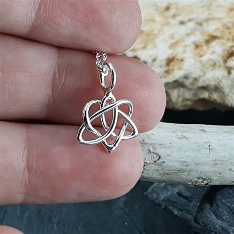 Sister Celtic Knot Pendant Celtic Knot Celtic Jewelry 925 Etsy