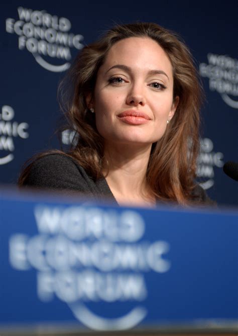 File Angelina Jolie At Davos  Wikimedia Commons