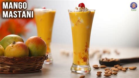 Mango Mastani Recipe Punes Iconic Mango Thick Shake Loaded With