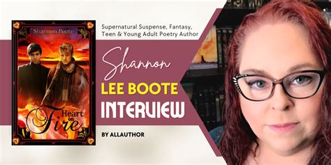 Author Shannon Lee Boote Interview Allauthor