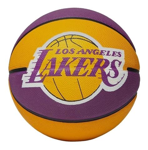 Balon Baloncesto Spalding Los Angeles Lakers Nba Basketball Envío Gratis