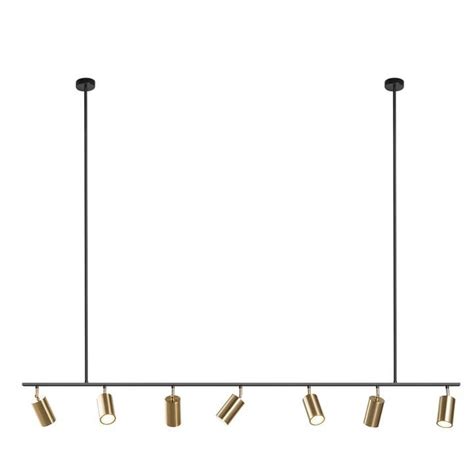 Modern Brass Hanging Track Lights Staunton And Henry Vaulted