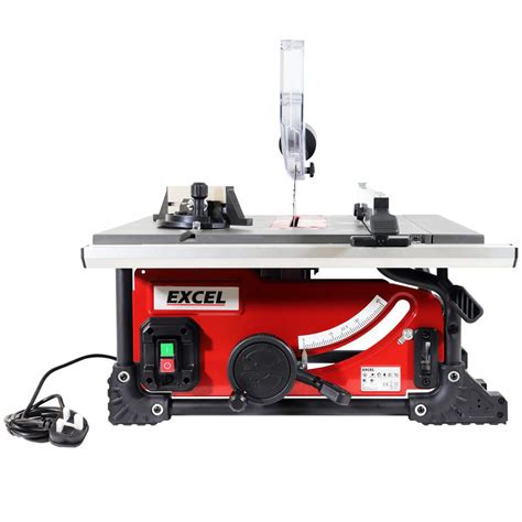Buy Excel 210mm Portable Table Saw 1500w240v 50hz Variable Speed