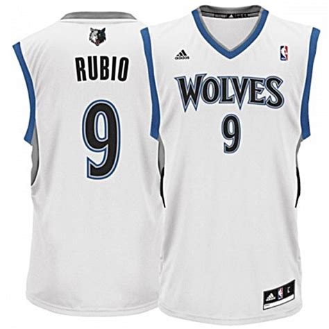 Adidas Camiseta Réplica Ricky Rubio Minesota Blanca