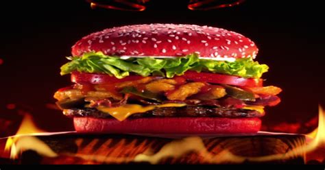 Would You Try Burger Kings Red Bunned Burger