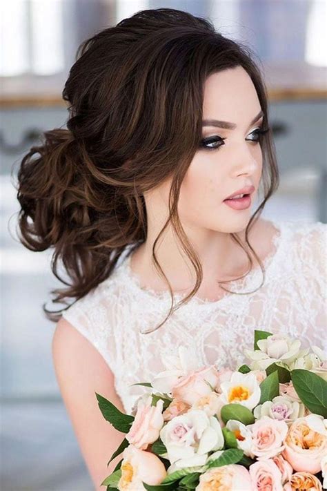 This wedding hairstyle for long hair is called waterfall braid is an interesting version of an ordinary down style. curly wedding hairstyles #curlyweddinghairstyles | Elegant ...