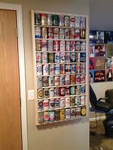 Pictures of Beer Can Display Shelf