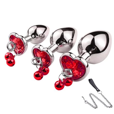 Anal Butt Plug 4 Piece Set Anal Jewelry Metal Anal Plug And Metal