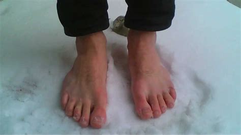 Barefoot In Snow Youtube
