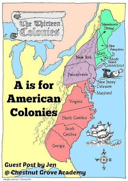 Abcs Of American History A Is For American Colonies
