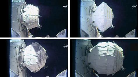 Astronauts Have Entered An Inflatable Habitat On The Space Station For