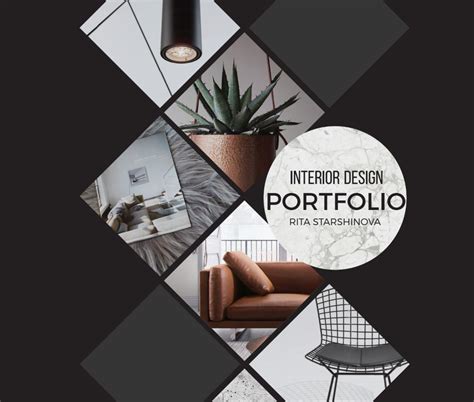 Interior Design Interior Design Student Portfolio Cover Design