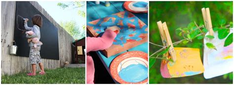 22 Outdoor Art Ideas For Kids Creative Summer Fun