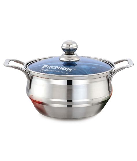I mean, do you even need any more information? Premium Silver Stainless Steel 1000ml Cooking Pot with Lid ...