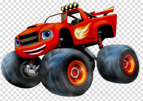 Cartoon Characters Blaze And The Monster Machines Png A