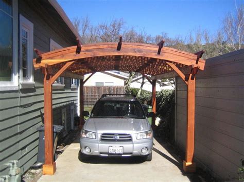 Curved roof carports are our most economical and popular variety of carport. Arched Pergolas