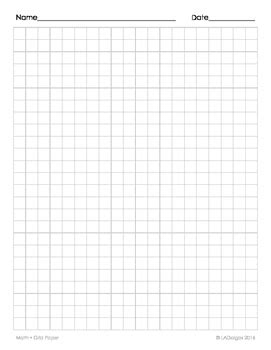 math grid paper by ladolgos teachers pay teachers