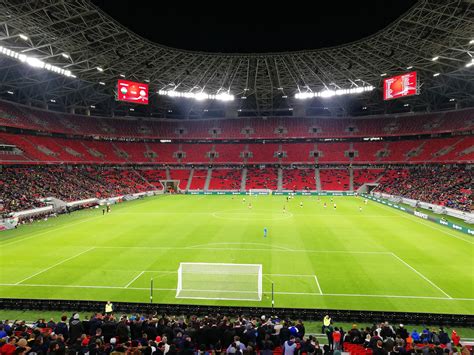 The stadium's construction started in 2017 and is projected to be finished by the end of 2019. Puskás Aréna - StadiumDB.com