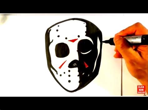 Angenehm Birne Bronze How To Draw Jason Voorhees Mask Moderator Knappe Kopieren