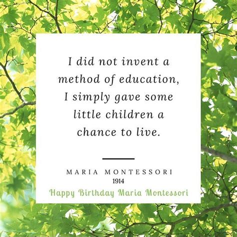 Happy Birthday Maria Montessori Birthdayzj