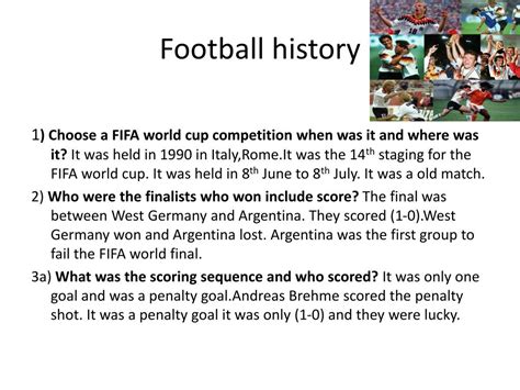 Ppt Football History Powerpoint Presentation Free Download Id1858101