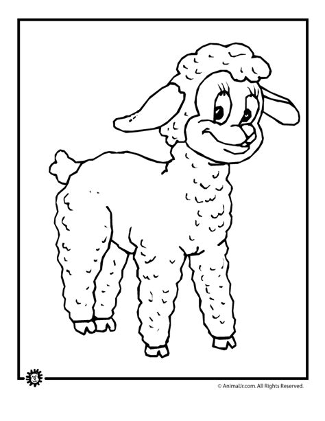 farm animal coloring pages woo jr kids activities