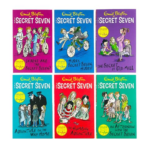 Enid Blyton The Secret Seven Short Story Collection 6 Books Box Set Adventure On The Way Home