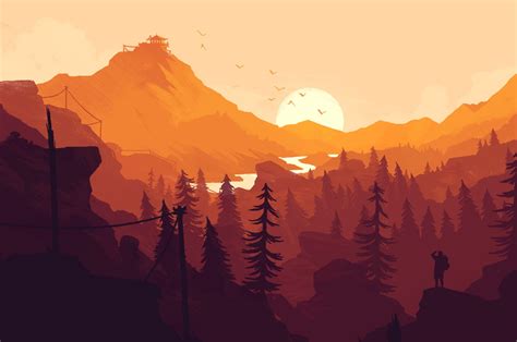 2560x1700 Firewatch Game Chromebook Pixel Hd 4k Wallpapers Images