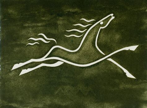 Folkestone White Horse Work Charles Newington Artist