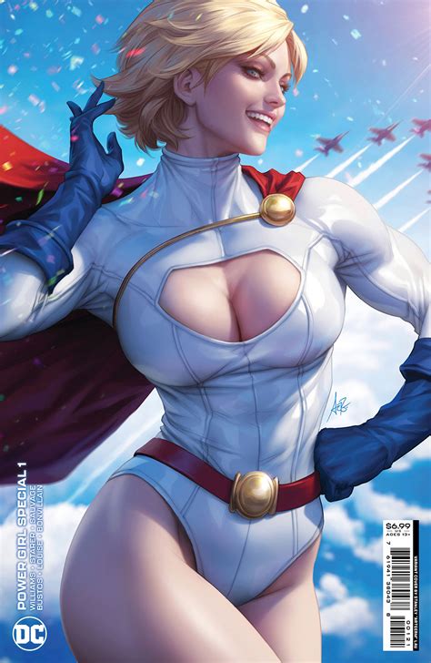 Power Girl Special 1 One Shot Cover B Variant Stanley Artgerm Lau