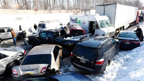 100 Car Pile Up On Pennsylvania Turnpike Cnn
