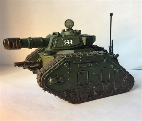Cadian Leman Russ First Tank Ive Ever Painted Rwarhammer40k
