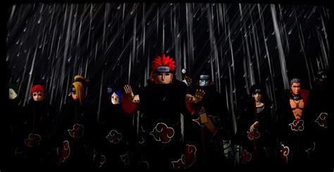 Akatsuki Black Desktop Wallpapers Wallpaper Cave