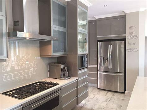 Solid cherry frame and plywood insert with cherry veneer. Aluminum Frame Cabinet Doors | Frosted Glass Inserts ...