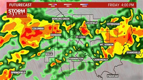 St Louis Weather Tracking Severe Storms Friday Night Ksdk Com