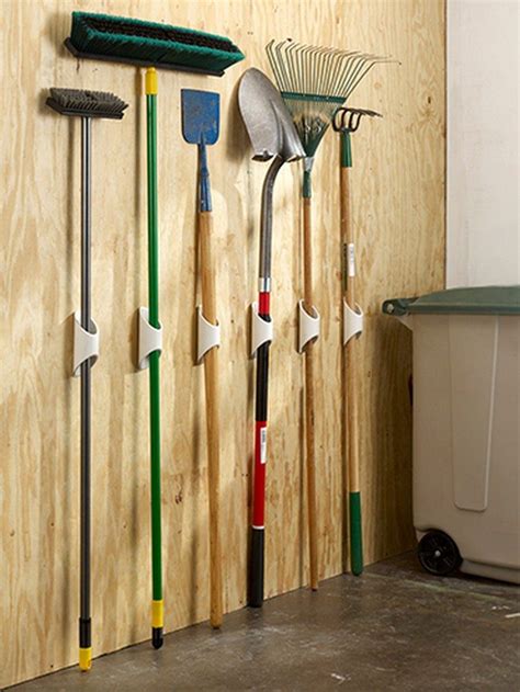 Build A Yard Tool Organizer From Pvc Diy Projects For Everyone