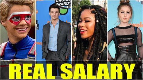 Nickelodeon Henry Danger Cast Real Salary Per Episode Youtube