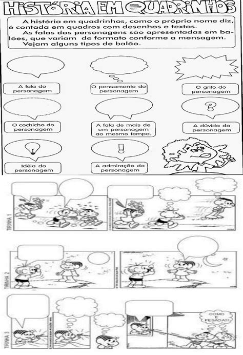 Rosearts Atividades Para Imprimir Historia Em Quadrinhos Atividades Images