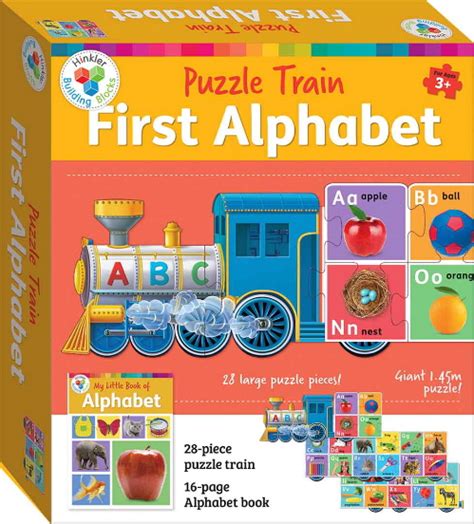 first alphabet puzzle train hinkler building blocks